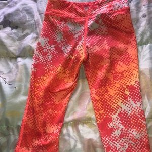 Orange Athletic Leggings